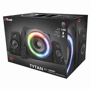 Trust GXT 629 Tytan speaker set 2.1 channels 60 W Black