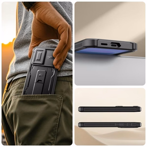 Tech-Protect Kevlar Cam+ -suojakuori 2 kpl Samsung Galaxy A57 5G:lle - musta