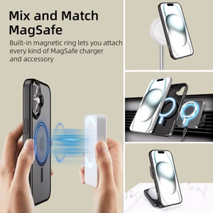 Tech-Protect MagMat MagSafe Suojakuori iPhone 16:lle - musta