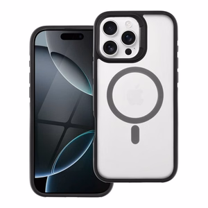 Suojakuori NEO iPhone 16 Pro Max -lle MagSafe-yhteensopiva musta