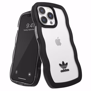 Adidas OR Wavy Suojakuori iPhone 13 Pro /13 6.1 musta-läpinäkyvä/musta-läpinäkyvä 51900