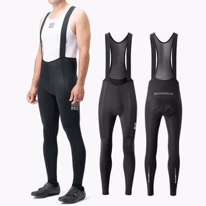 Rockbros 200021 Long Cycling Bib Shorts with Pad Size S - Black