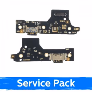 Latauspaikka yhteensopiva Xiaomi Redmi 12 4G flex-kaapelilla / Plata (Service Pack)