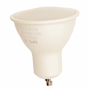 LED-lamppu GU10, 5W, 230VAC, 2700K