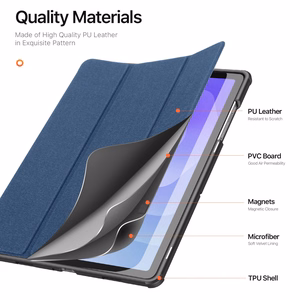 Case Dux Ducis Domo Samsung X210/X215/X216 Tab A9 Plus 11.0/X230/X235/X236 Tab A11 Plus 11.0 dark blue