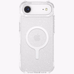 Uniq LifePro Xtreme Magclick Lataussuojakuori iPhone 17 Air:lle - Läpinäkyvä-Glitter