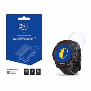 Älykello Näytönsuoja 3mk Watch Protection FlexibleGlass Garmin Instinct 3 45mm:lle (Amoled, Solar)