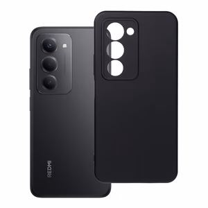 Silikoninen suojakuori Xiaomi Redmi 15 4G / 15 5G (171.1mm) musta