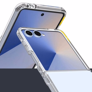 Tech-Protect FlexAir Hybrid suojakuori Samsung Galaxy Z Flip 7:lle - läpinäkyvä