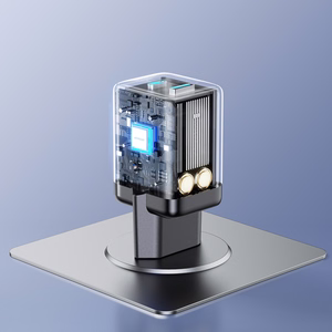 Joyroom JR-TG8 GaN 45W seinälaturi, USB-C + USB-A – väri: musta