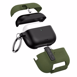 Tech-Protect Slim Hook Suojakuori AirPods Pro 3 -lle - vihreä
