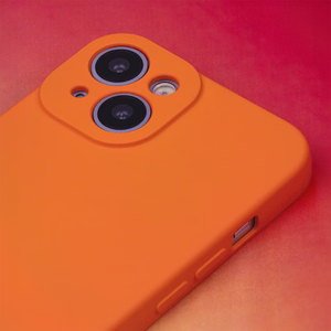 Silikoninen suojakuori Xiaomi Redmi 13c 5G:lle oranssi