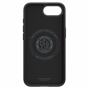 Spigen Liquid Air Mag MagSafe Suojakuori iPhone 16e / 17e:lle - Matta Musta