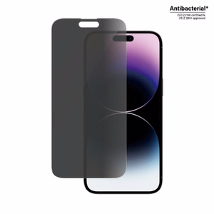 PanzerGlass Classic Fit antibakteerinen yksityisyyssuojalasi iPhone 14 Pro Max