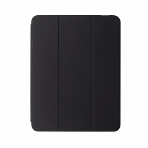 Crong PrimeFolio case for iPad Air 11" (2026–2024) / iPad Air 10.9" (5th / 4th gen.) / iPad Pro 11" (2022–2021), with Apple Pencil holder, black and clear