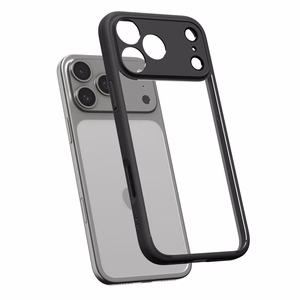 Spigen Ultra Hybrid Suojakuori iPhone 17 Pro:lle Matte Black
