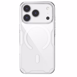 Nillkin Nature TPU Pro MagSafe-yhteensopiva suojakuori iPhone 17 Pro:lle - valkoinen