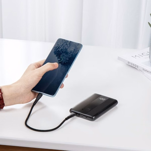 Ulkoinen akku Forcell F-Energy Energo P10K2 QC3.0 PD 3A 22,5W 10000 mAh musta