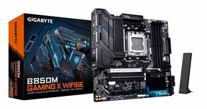 GIGABYTE B850M GAMING X WIFI6E -emolevy - AMD Ryzen 9000 -sarjan suorittimet, 10+2+2 Phases Digital VRM, jopa 8200MHz DDR5 (OC), 1xPCIe 5.0 + 1xPCIe 4.0 M.2, 2.5LAN, WIFI 6E, USB 3.2 Gen 2
