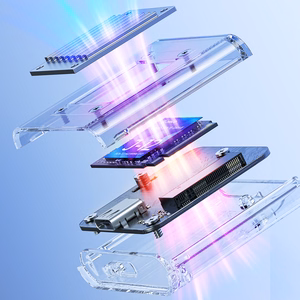 Orico TC20-M2-10G M.2 NVME USB-C 3.2 Disk Caddy - Transparent