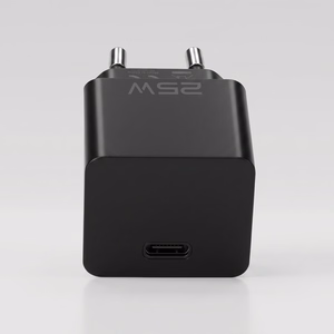 Blavec seinälaturi BC-10 – Type C – PD 25W 3A, mukana Type C–Type C -kaapeli (TCBC10-CB253A), musta