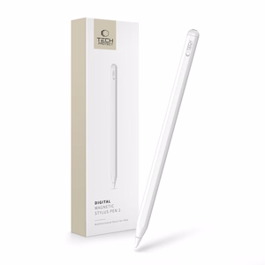 Tech-Protect Digital Magnetic Stylus Pen 2 magneettinen iPad-tabletille - valkoinen