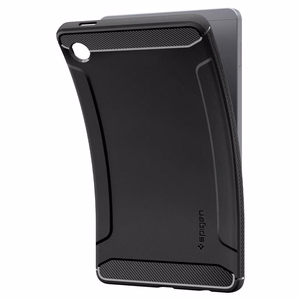 Spigen Rugged Armor Suojakuori Samsung Galaxy Tab A11 8.7 X133 / X135:lle - Musta