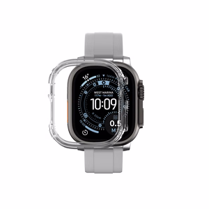 AmazingThing Minimal suojaava kuori Apple Watch Ultra 3 49mm:lle - läpinäkyvä