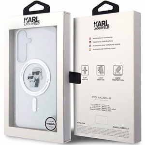 Karl Lagerfeld IML KC MagSafe Suojakuori Samsung Galaxy S24:lle - läpinäkyvä