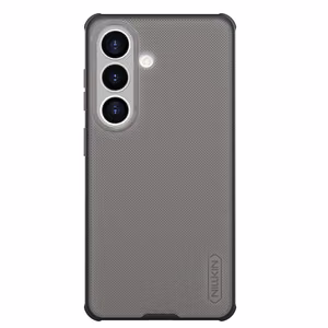Nillkin Super Frosted Shield Pro suojakuori Samsung Galaxy S26 Plus:lle puoliläpinäkyvä musta