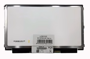 LCD screen 12.5" 1920x1080 FHD LED IPS SLIM matte 30pin (right) A+