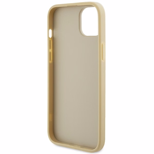 Guess GUHCP15MPS4DGPD iPhone 15 Plus 6,7 kultainen/kultainen kovakuori Strass Metal Logo