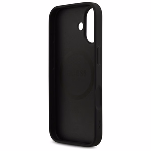 Guess 4G Printed Stripes MagSafe-suojakuori iPhone 17:lle - musta