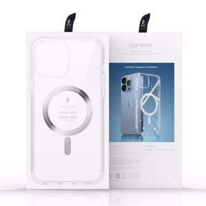 DUX DUCIS Suojakuori CLIN MAG MagSafe-yhteensopiva iPhone 15 Plus:lle läpinäkyvä