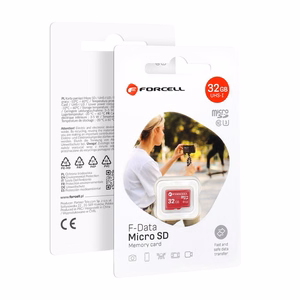 FORCELL F-DATA muistikortti 32 GB UHS-I U3 luokka 10