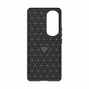 Carbon Case for Honor 90 Pro - black