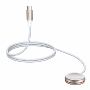 Joyroom induktiivinen laturi Apple Watch -kellolle 1,2 m valkoinen (S-IW011)