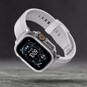 AmazingThing Minimal suojaava kuori Apple Watch Ultra 3 49mm:lle - läpinäkyvä