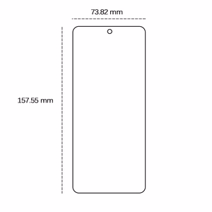Karkaistu lasi 2,5D Samsung Galaxy A55 5G