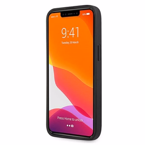 Guess Saffiano Hihna Suojakuori iPhone 13 Pro Max 6.7" - Sininen