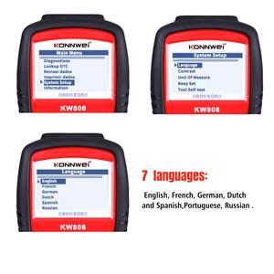 Konnwei KW808 OBD2 -diagnostiikkaskanneri