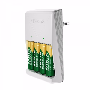 VARTA PLUG CHARGER 57657 + 4 x rechargeable battery R6 (AA) 2100mAh
