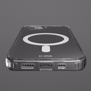 SBS Extreme Mag D3O MagSafe Case for iPhone 16e/17e - Transparent