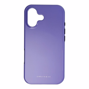 ROAR case RAINBOW BUMPER compatible with MagSafe for IPHONE 16 purple