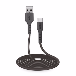SBS TECABLETC3MTK USB-A - USB-C Kaapeli 3m - musta