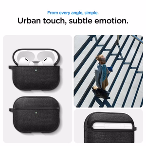 Spigen Urban Fit Suojakuori AirPods 3:lle - Musta