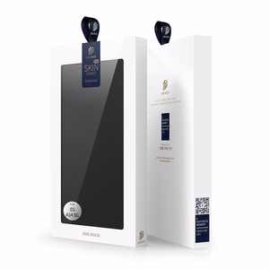 Dux Ducis Skin Pro kotelo Samsung Galaxy A14 4G / 5G lompakkoläppäkotelo jalustalla musta