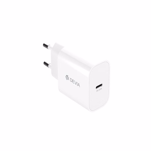 Devia wall charger Smart PD GaN 30W 1x USB-C white + cable USB-C - Lightning