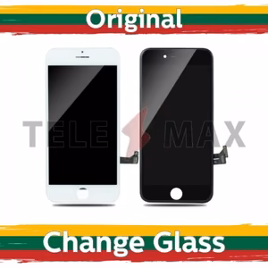 LCD-näyttö iPhone 7 valkoinen (Telemax Renewed)