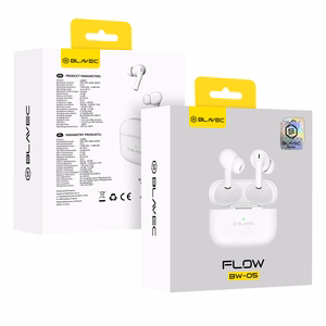 Blavec Bluetooth TWS Earphones BW-05 Flow (BW05F-W) white